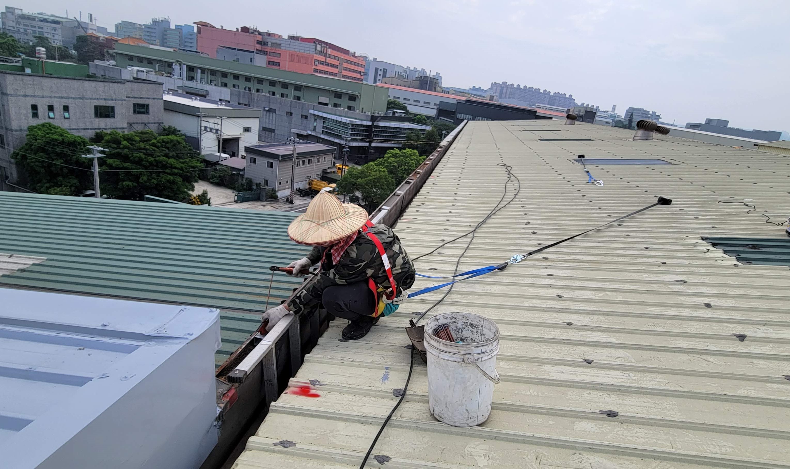屋頂結構強化修繕問題